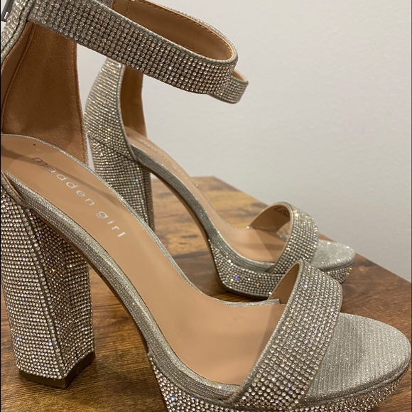 Madden Girl Shoes - Madden Girl Diamond Sparkle Heels 7